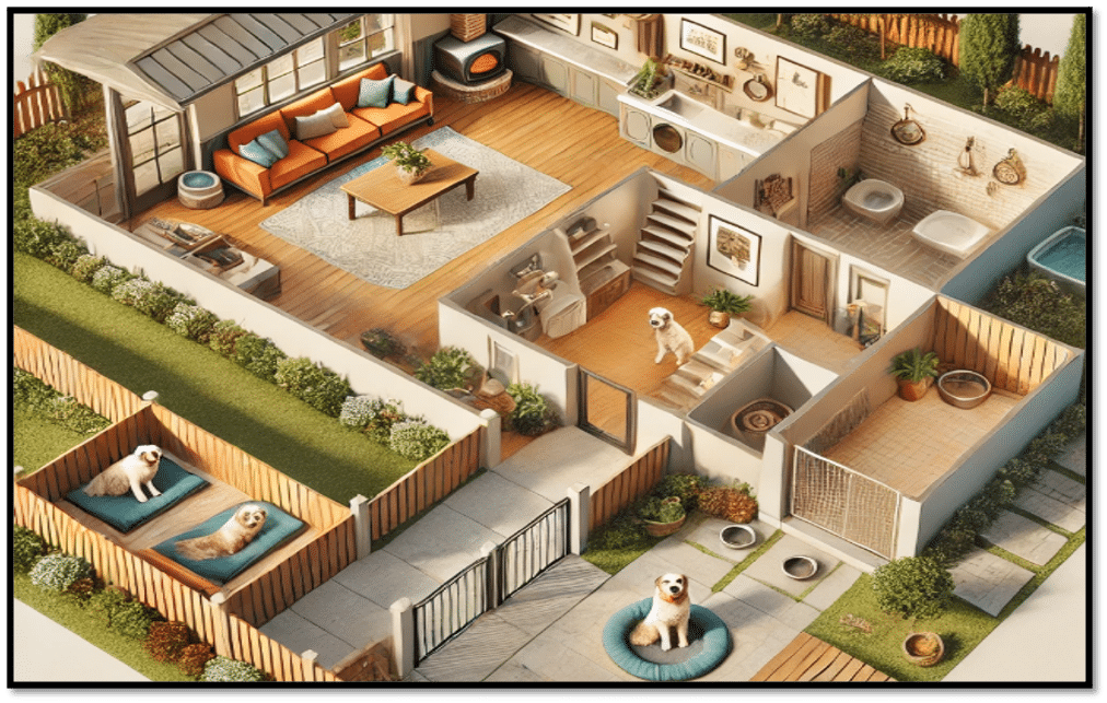 Architectural Home Floor Plans Pet Owners