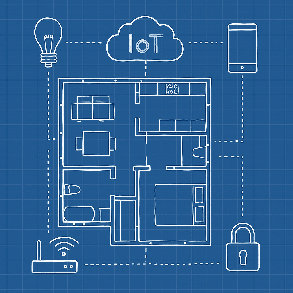 IoT Smart Home Blueprint Design