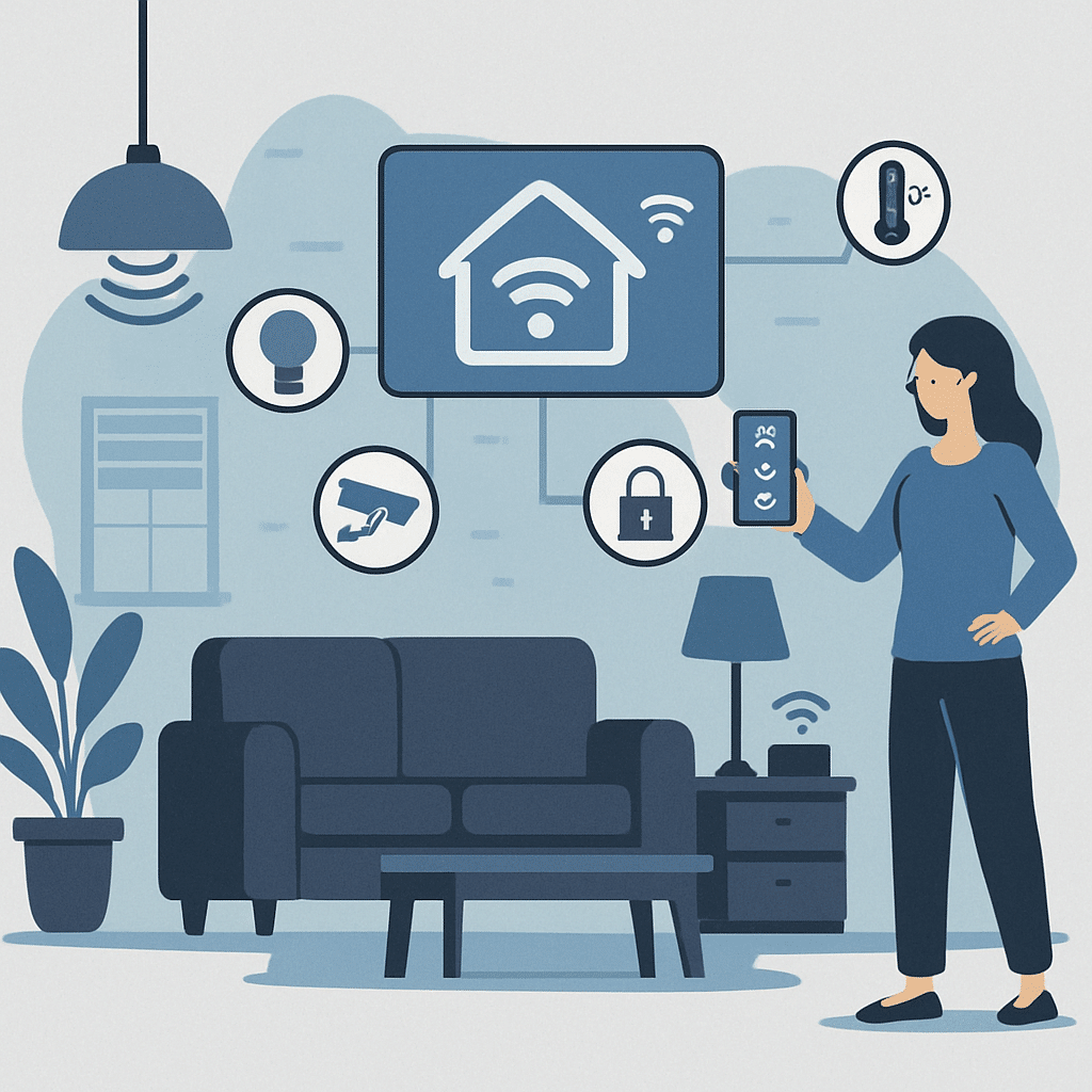 Smart Home Control with Mobile App