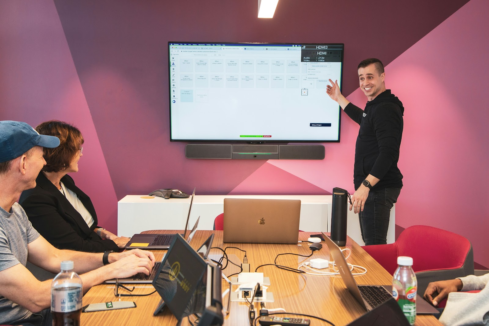 Office team meeting