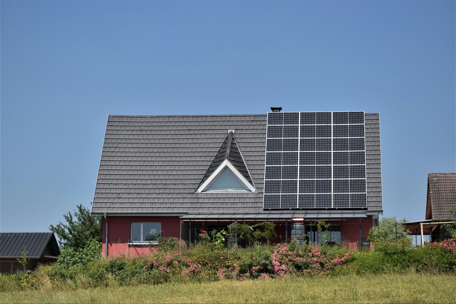 Solar Panel House